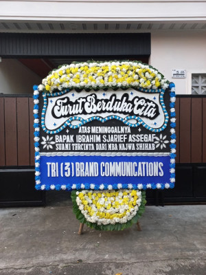Papan Bunga Duka di Pondokkaso Landeuh